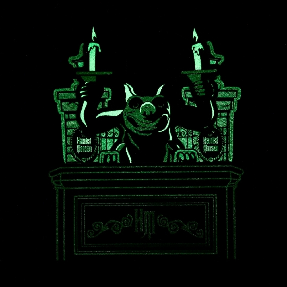 Loungefly Disney Haunted Mansion Gargoyle Mini Backpack Light-Up Glow NWT - Picture 3 of 9